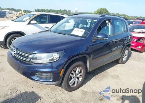2016 Volkswagen Tiguan S/Se/Sel/R-Line z USA, uszkodzony, nr VIN WVGAV7AX8GW511632